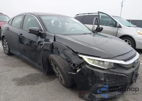 2017 Honda Civic Ex from USA, damaged, VIN 2HGFC2F74HH510104